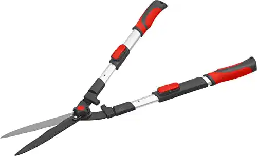 Hand-Heckenschere mit Teleskopgriffen von Meister