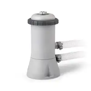 Intex 900 GPH Cartridge Filterpumpe (12 V) grau