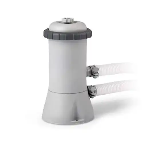 Intex 900 GPH Cartridge Filterpumpe (12 V) grau