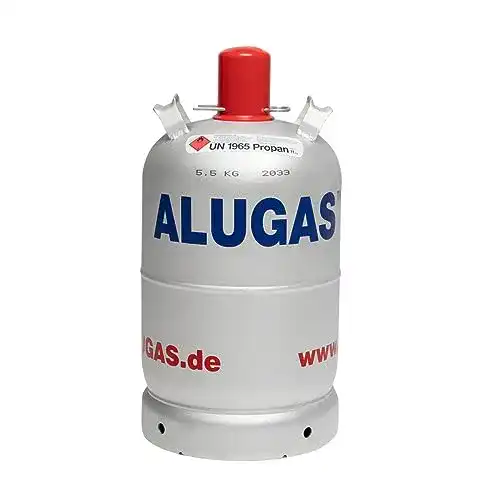 Propangasflasche Bluecraft Alu 11 kg – Leichte Gasflasche für Camping