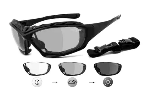 Motorradbrille Chillout Rider mit selbsttönenden Gläsern