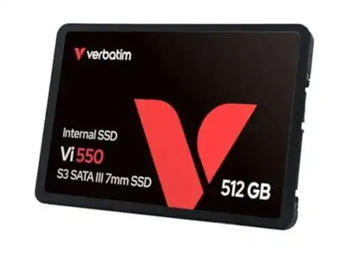 Verbatim Vi550 S3 SSD 512GB – Interne 2,5 Zoll SATA III Festplatte