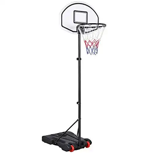Basketballkorb Yaheetech mit Höhenverstellung für Indoor und Outdoor