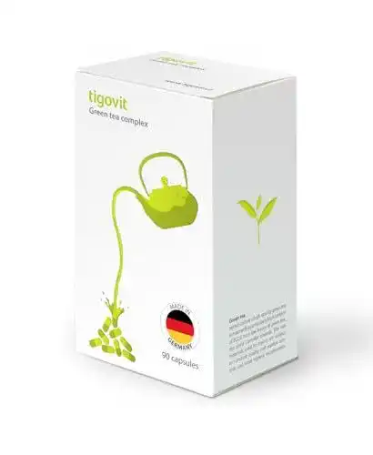 Grüner Tee Kapseln von Tahovital mit EGCG – 90 Kapseln