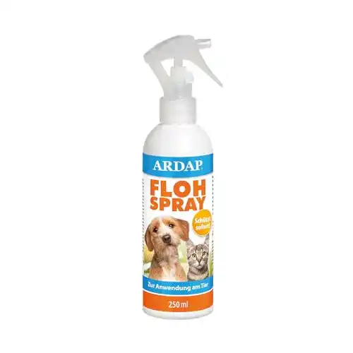 Flohspray Ardap 250ml für Hunde und Katzen – Schutz vor Flöhen und Zecken