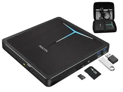 Externes DVD-Laufwerk von NOLYTH für zuverlässige Nutzung