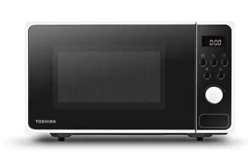 Toshiba Freistehende Mikrowelle MM2-AM23PF(WH) mit 23 Litern und 800 Watt