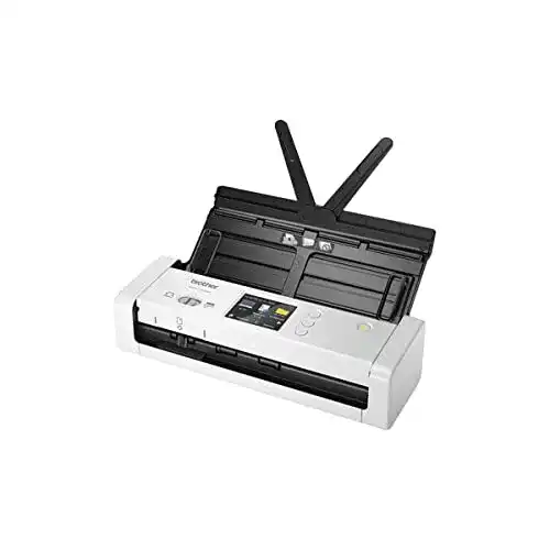 Brother ADS1700WUN1 Scanner Mobiler Dokumentenscanner mit Duplexfunktion