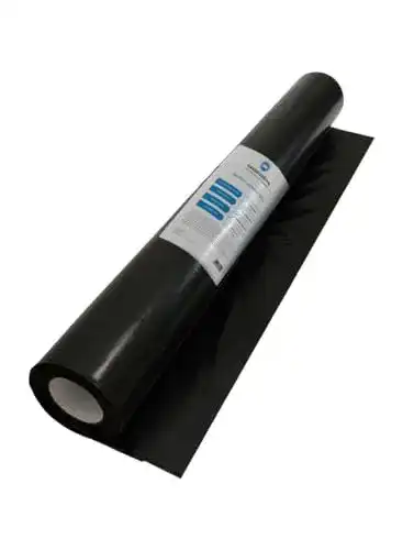 PE-Folie Handelskönig Baufolie schwarz 200 µ 2 x 25 m = 50 m²
