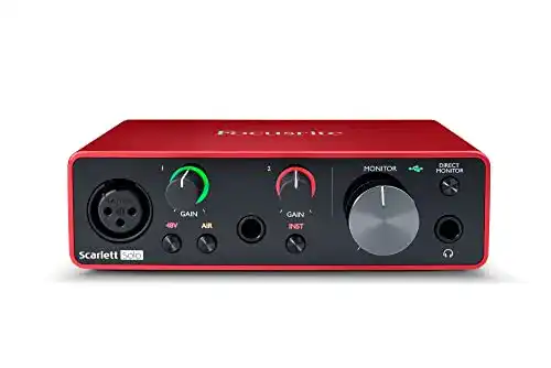 Audio-Interface Focusrite Scarlett Solo 3. Generation USB-Bundle