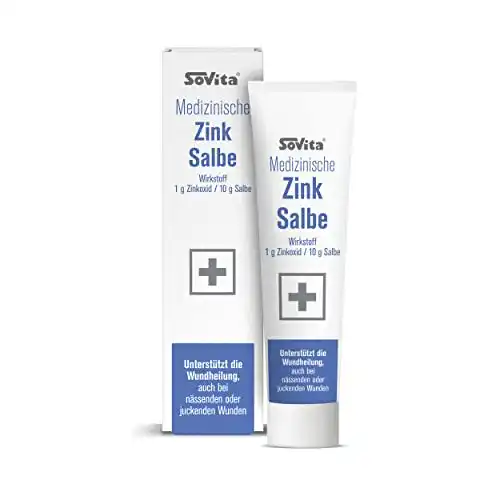 SoVita medizinische Zinksalbe zur Wundheilung