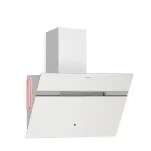 Dunstabzugshaube Klarstein Alina 60 cm in Weiß mit LED-Beleuchtung