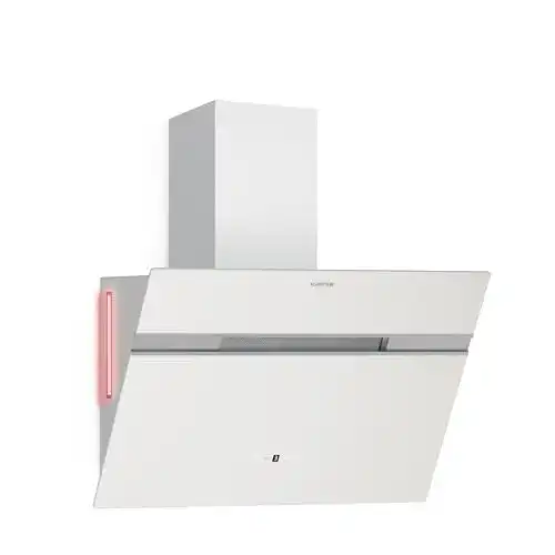 Dunstabzugshaube Klarstein Alina 60 cm in Weiß mit LED-Beleuchtung