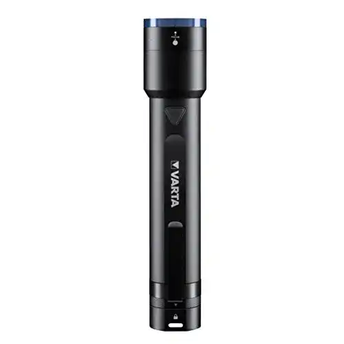Varta Taschenlampe 1000 Lumen LED mit 6 AA Batterien