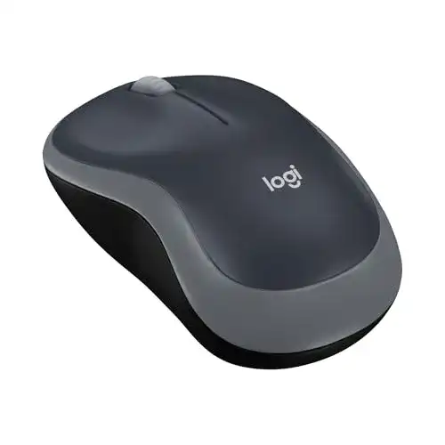 Logitech M185 Kabellose Maus mit 2,4 GHz und USB-Nano-Empfänger