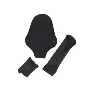 Waschbare Tanga Slipeinlagen von ImseVimse 3er Set in Schwarz