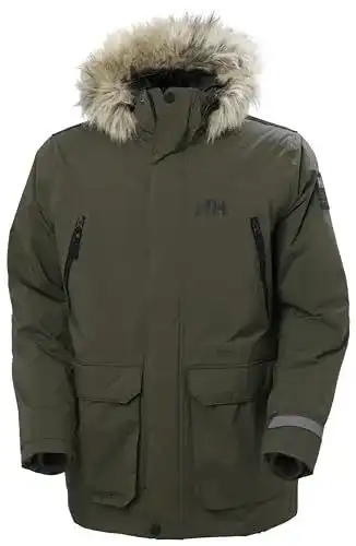 Winterjacke Herren Helly Hansen Reine Mantel Utility Green XL