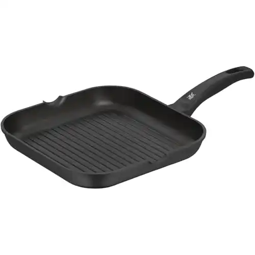Gusseisen Grillpfanne 27×27 cm mit Ausguss von WMF