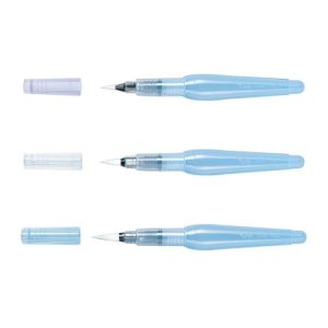 Wassertankpinsel Set von Pentel Aquash Brush FRH mit 3 Pinseln
