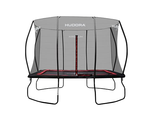 Rechteckiges Trampolin Hudora 4square – 244×366/215x305cm