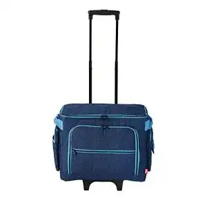Nähmaschinen Trolley Prym 612633 Jeans in 44 x 22 x 36 cm