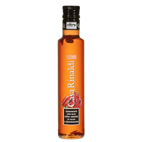 Chiliöl Casa Rinaldi mit nativem Olivenöl extra und Peperoncino, 250ml