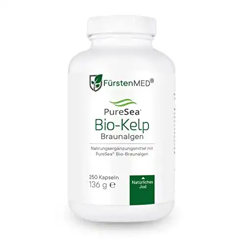 Jodtabletten FürstenMED 250 Kelp Kapseln mit 315µg Jod