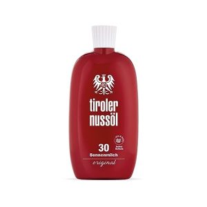 Tiroler Nussöl Sonnenmilch mit Lichtschutzfaktor 30, wasserfest, 150 ml