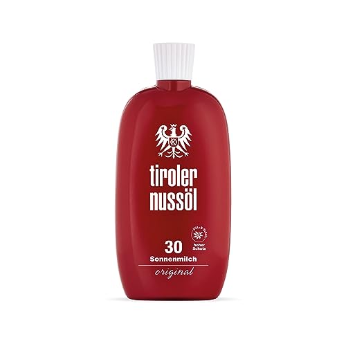 Tiroler Nussöl Sonnenmilch mit Lichtschutzfaktor 30, wasserfest, 150 ml