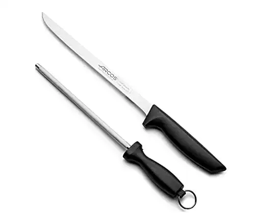 Schinkenmesser Arcos 136700 Niza – Messerset mit Wetzstahl