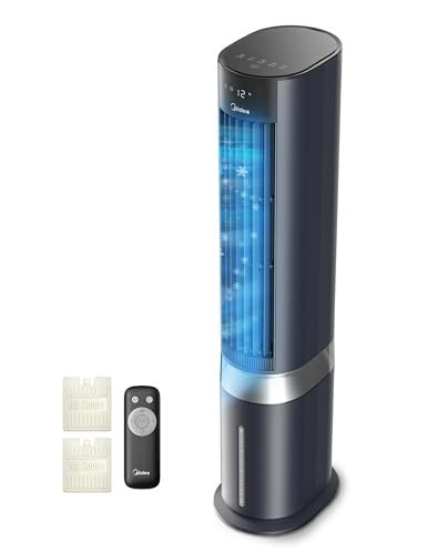 Midea Sensicool Luftkühler mit 7L Wasserkühlung für effektives Kühlen
