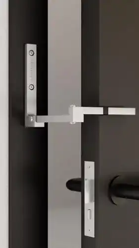Türriegel Scheffinger V77 Silber aus hochwertigem Stahl