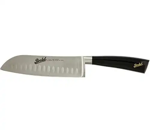 Berkel Santoku-Messer KEL1SA18SRBBL aus Edelstahl