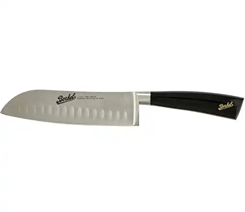 Berkel Santoku-Messer KEL1SA18SRBBL aus Edelstahl