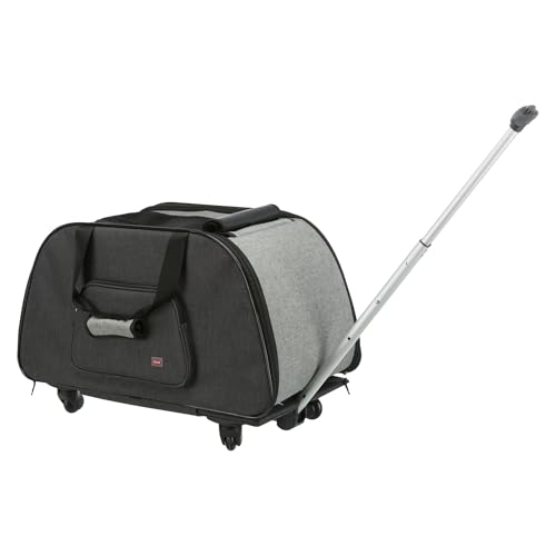 Trixie Hundebox Trolley 28949 34 x 43 x 67 cm schwarz/grau