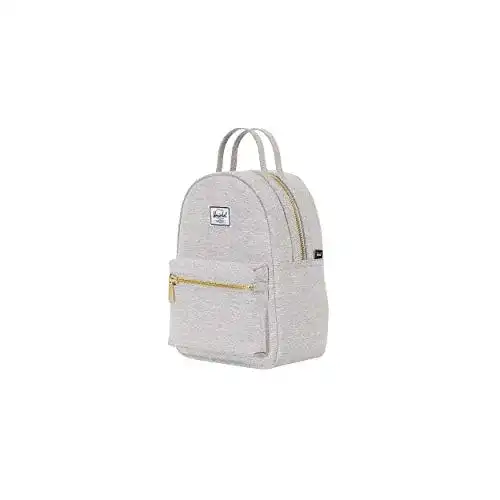 Herschel Nova Rucksack in Hellgrau mit Kreuzschraffur