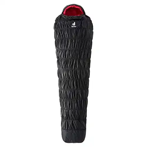 Deuter Exosphere 0° Kunstfaser Schlafsack für Körpergrößen bis 185 cm