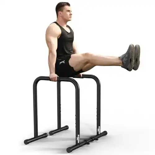 Dip-Station von Relife für Fitnessübungen und Parallelstangen