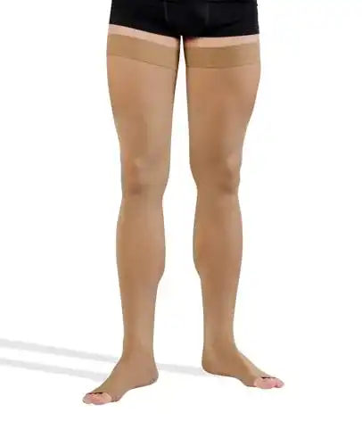 Kompressionsstrümpfe Tonus Elast 23-32 mmHg mit Silikonband