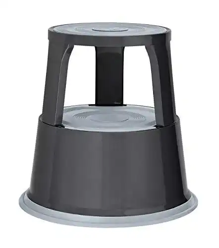 Elefantenfuß-Hocker Wedo Metall-Kickstool mit Rollen