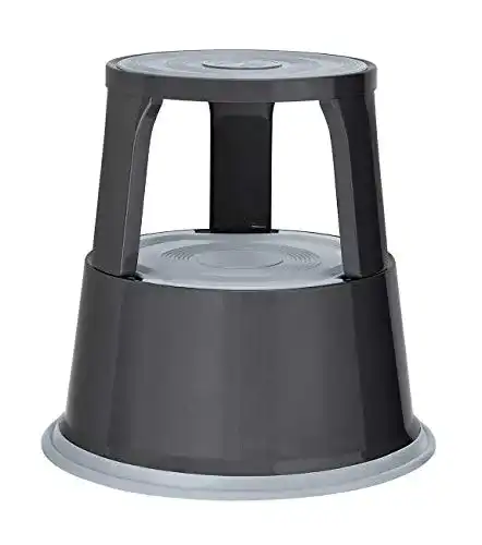 Elefantenfuß-Hocker Wedo Metall-Kickstool mit Rollen