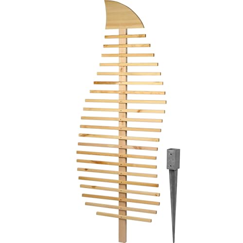 Rankgitter aus Holz Dobar Design mit Blattform für Kletterpflanzen