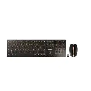 Funktastatur Cherry DW 9100 Slim – Kabelloses Tastatur-Maus-Set
