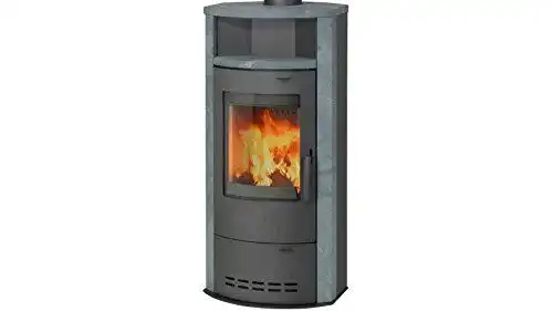Thermia Kaminofen Hamburg V4 in guss-grau