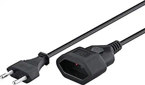 Verlängerungskabel goobay 51355 Stromkabel, 2 polig