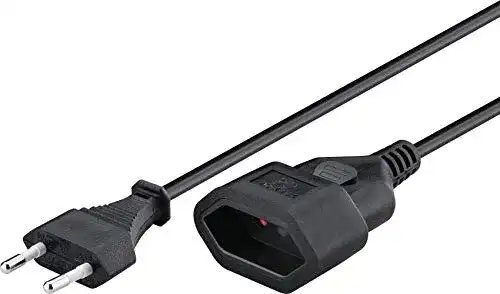 Verlängerungskabel goobay 51355 Stromkabel, 2 polig