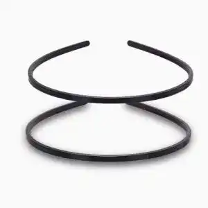 Haarreif Cclkhy 2er Set Haarband aus Kunststoff, dünne Stirnbänder