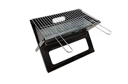 Kompakter Holzkohlegrill von Activa – Mobiler Klappgrill für unterwegs