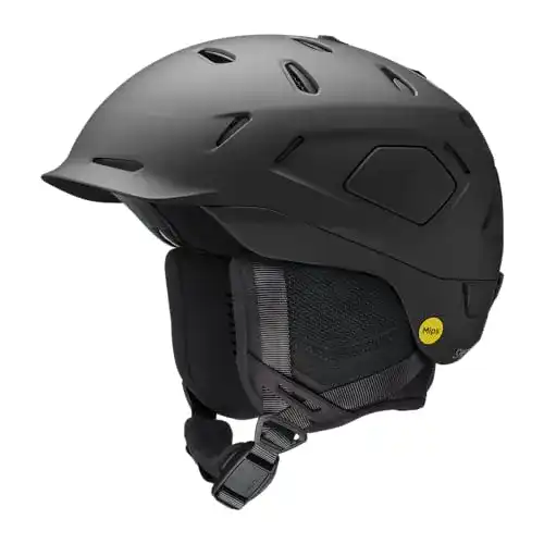 Smith Optics Nexus MIPS Skihelm in Matt Schwarz für Herren (Gr.L 59-63cm)