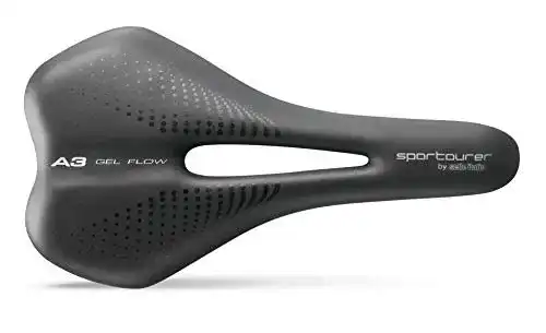 Fahrradsattel Selle Italia Unisex Erwachsene A3 Sattel Schwarz